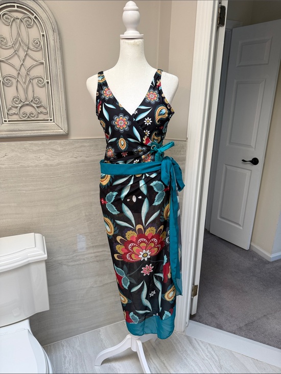 Amazon Other - Floral Swimsuit and Cover-Up